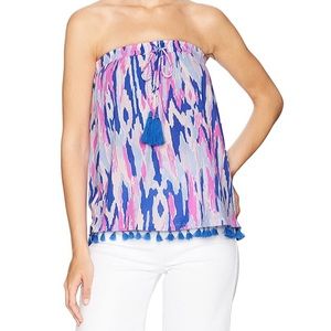 Lilly Pulitzer Palma Tube Top Amethyst
